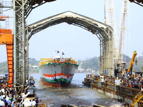 SAIL Continues Partnering with Nation's Defense Sector by Supplying Critical-Grade Steel for INS Udaygiri & INS Himgiri
