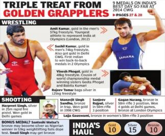 Triple Treat from Golden Grapplers