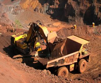 Mining operation at Kiriburu-Iron Ore Mine-8